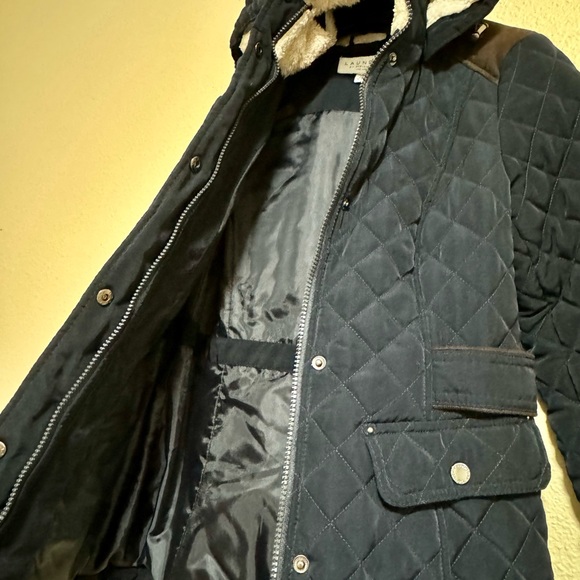 🛑SOLD🛑 LAUNDRY BY SHELLI SEGAL
Petite Fleece-Lined Hooded Coat - Picture 4 of 6